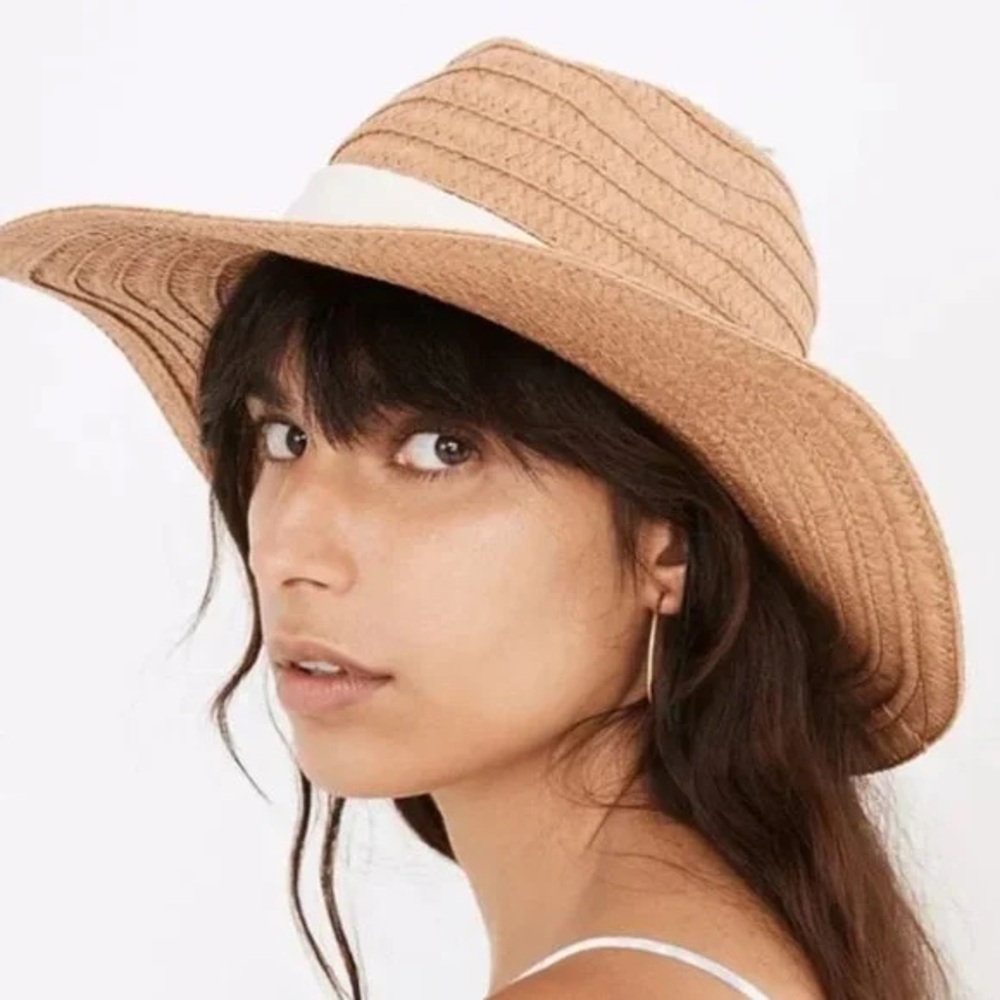 Madewell Mesa Packable Sun Hat with Contrast Band